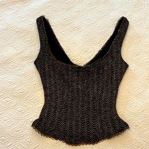Stunning bodice top